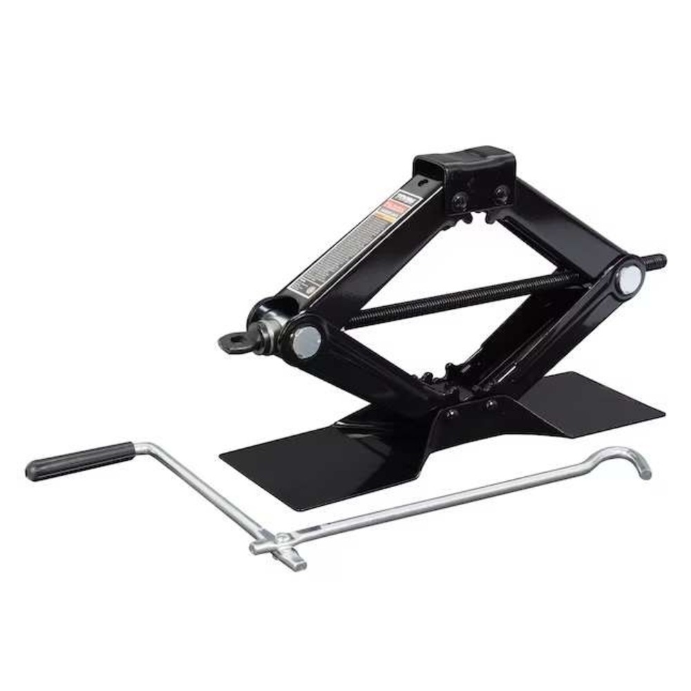 Torin Scissor Lift Jack 1.5 Ton 3000 lb Capacity Steel Car Kit Black T10152D New